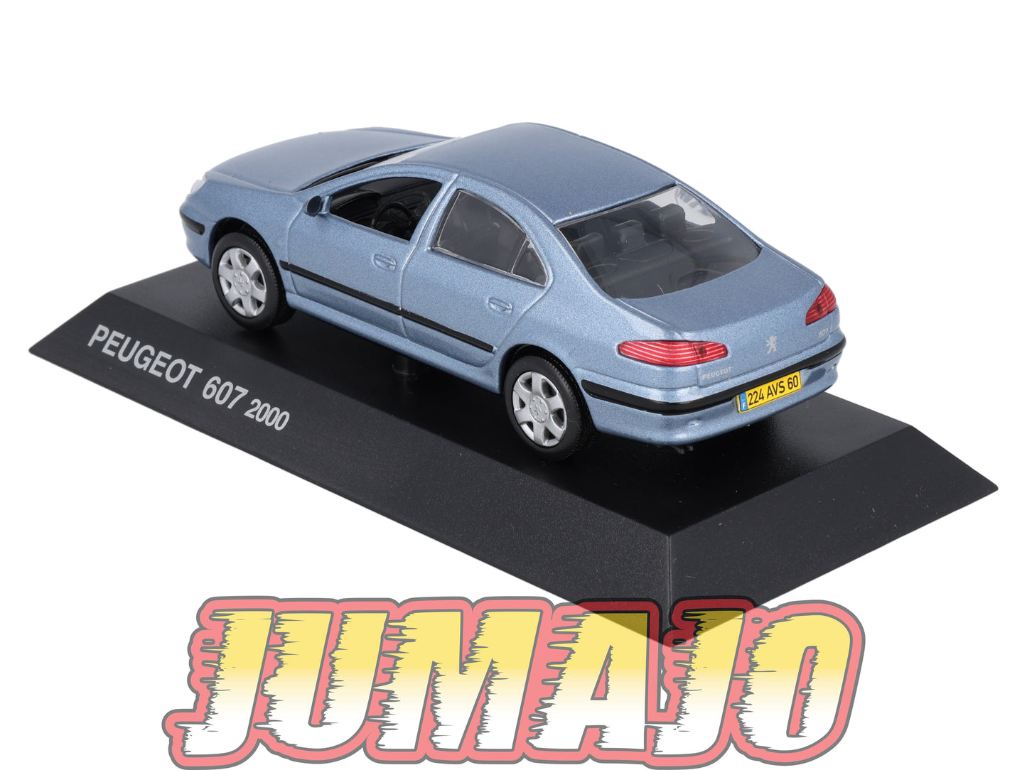 PEU49 Voiture 1/43 Hachette NOREV PEUGEOT : 607 2000