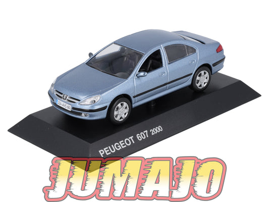PEU49 Voiture 1/43 Hachette NOREV PEUGEOT : 607 2000