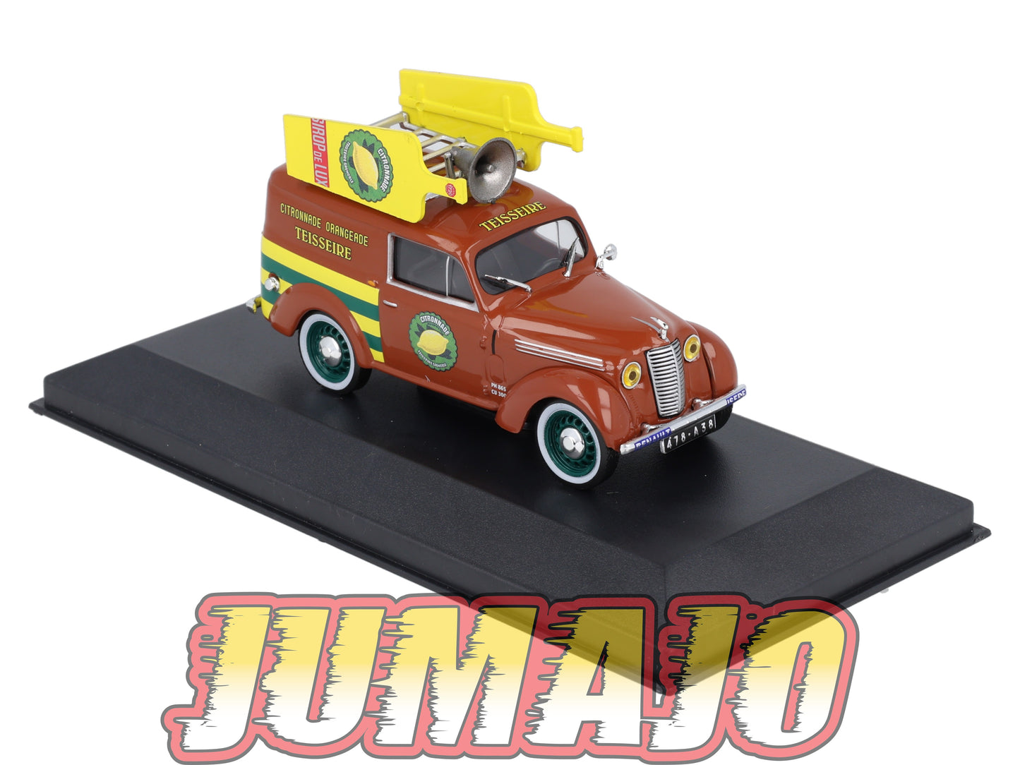 PFR31 1/43 IXO Véhicules d'époque ITALIE : RENAULT Dauphinoise Teisseire