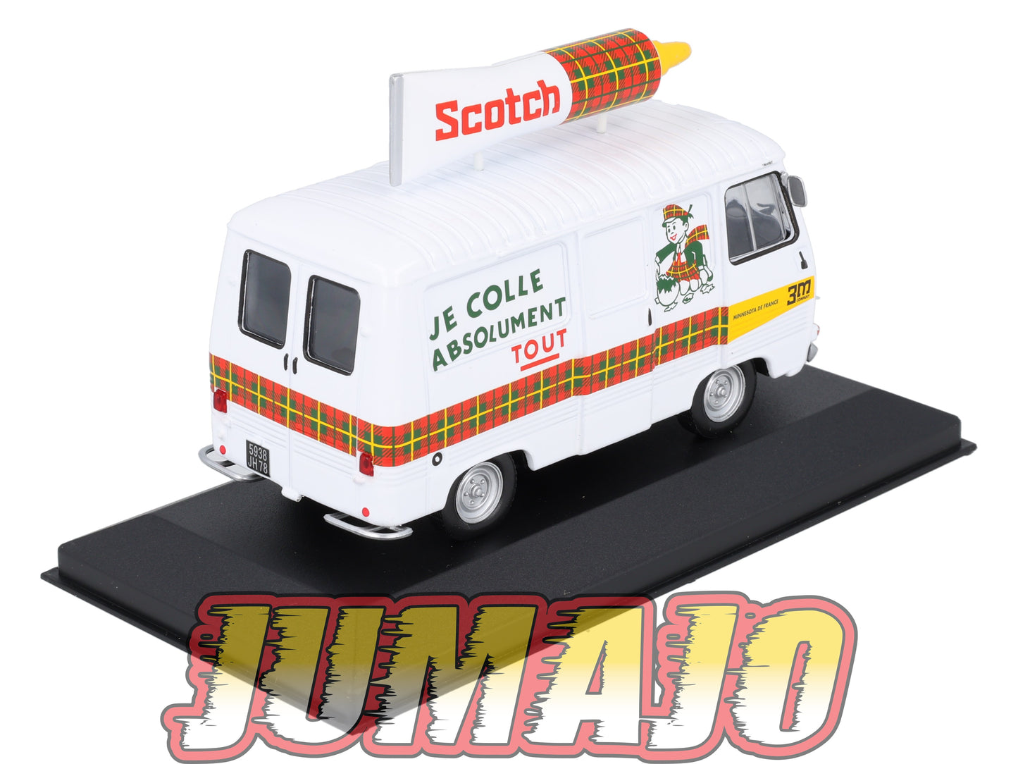 PFR37 1/43 IXO/ALTAYA Camionnettes Antan : PEUGEOT J7 Scotch