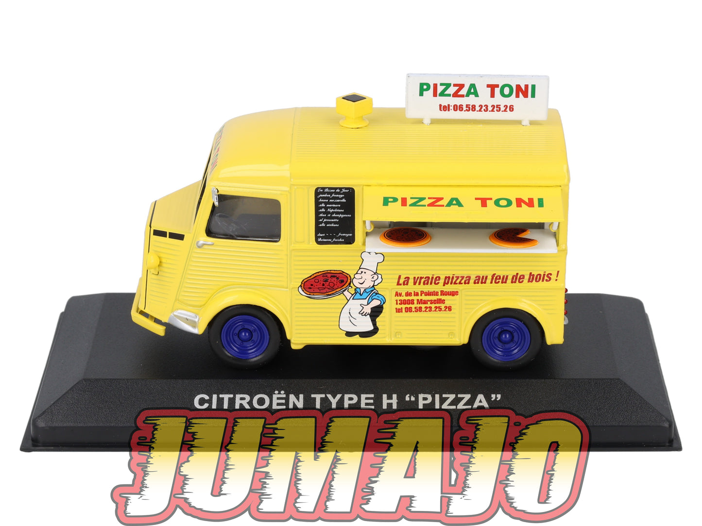 PFR51 1/43 IXO/ALTAYA Camionnettes Antan : CITROËN Type H Pizza