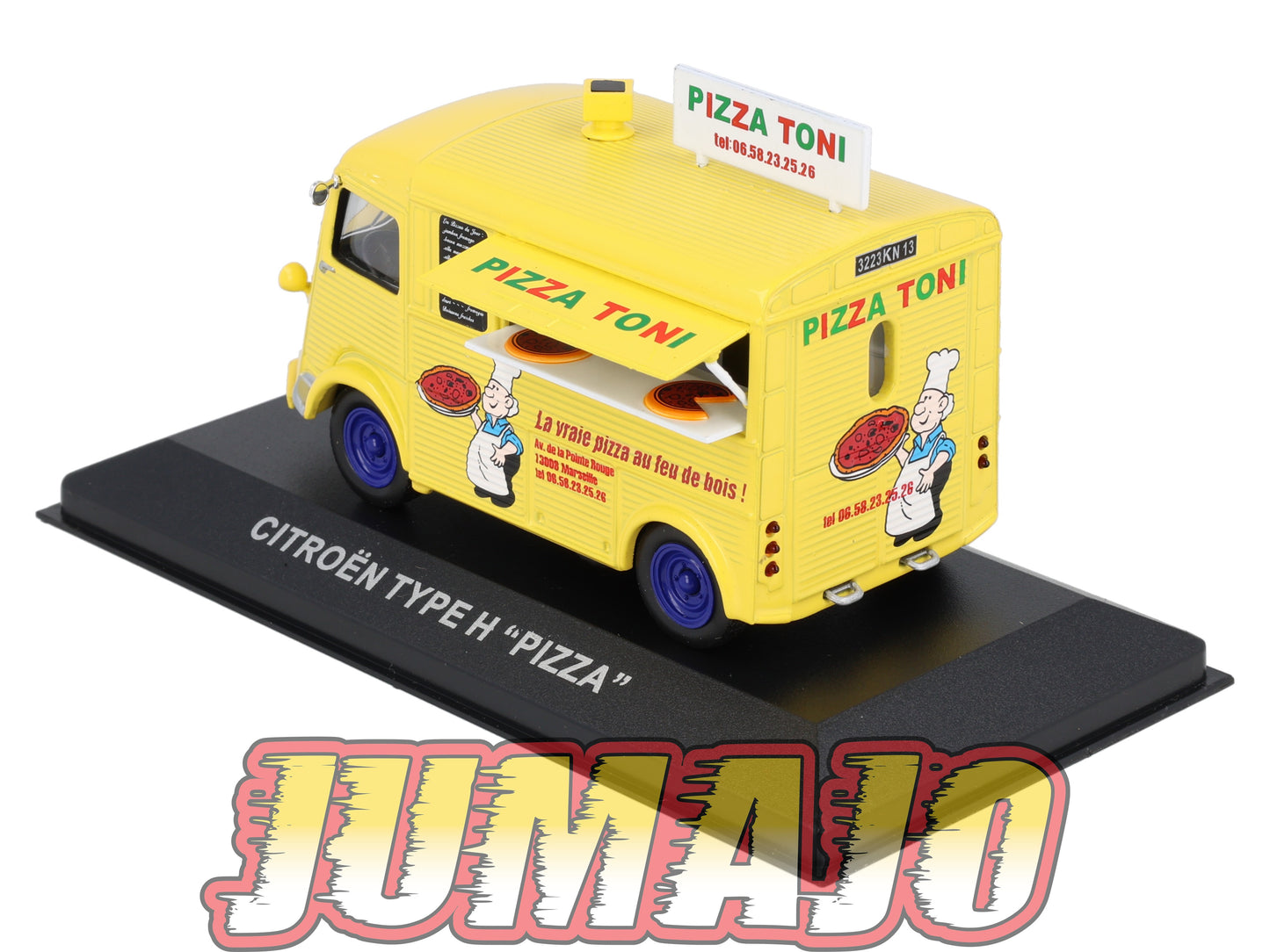 PFR51 1/43 IXO/ALTAYA Camionnettes Antan : CITROËN Type H Pizza