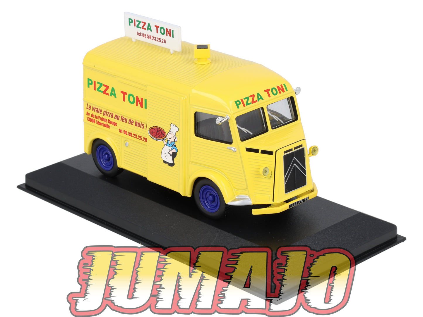 PFR51 1/43 IXO/ALTAYA Camionnettes Antan : CITROËN Type H Pizza
