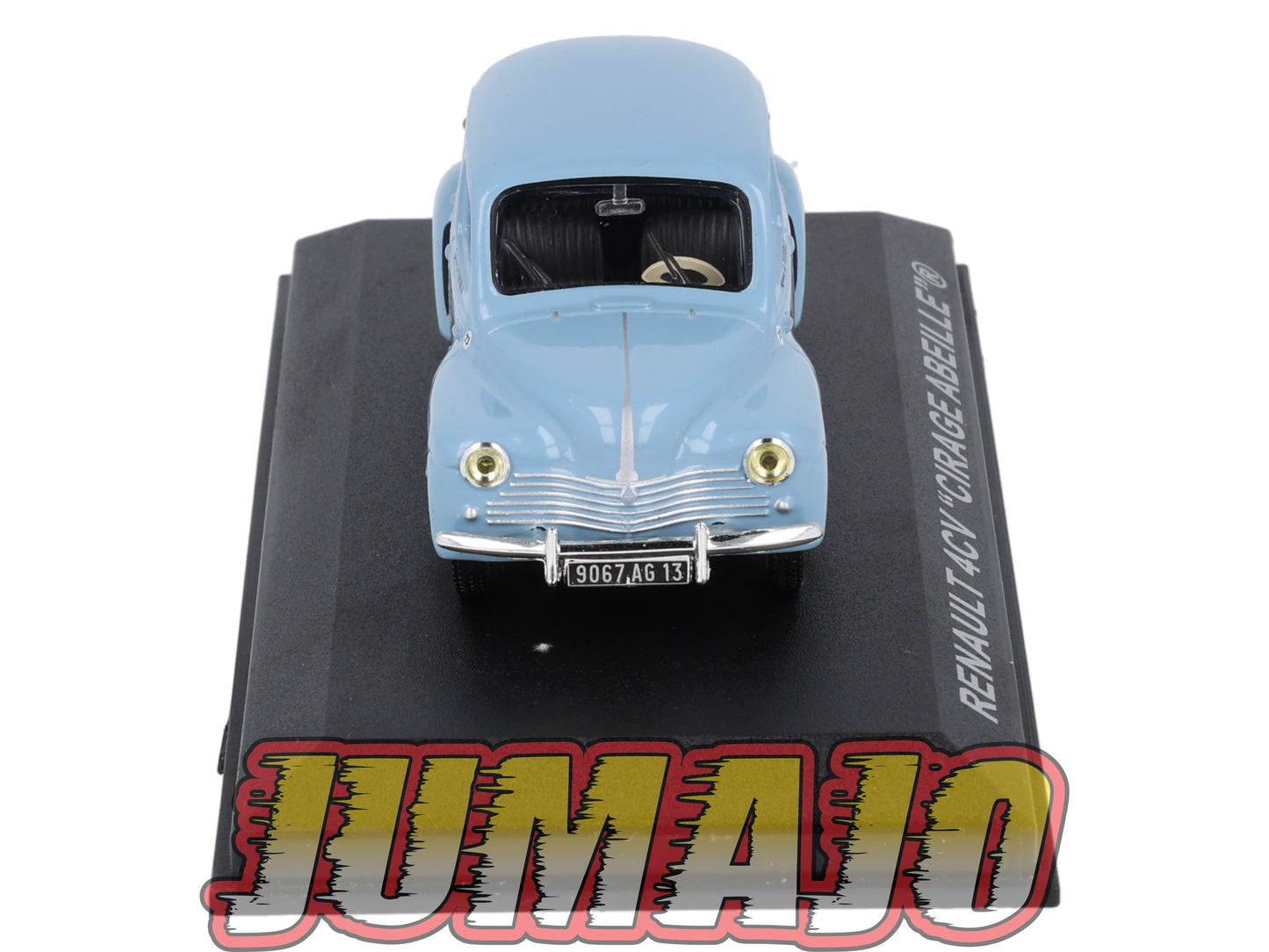PFR59 1/43 IXO Véhicules d'époque ITALIE : RENAULT 4CV Commerciale Cirage abeille