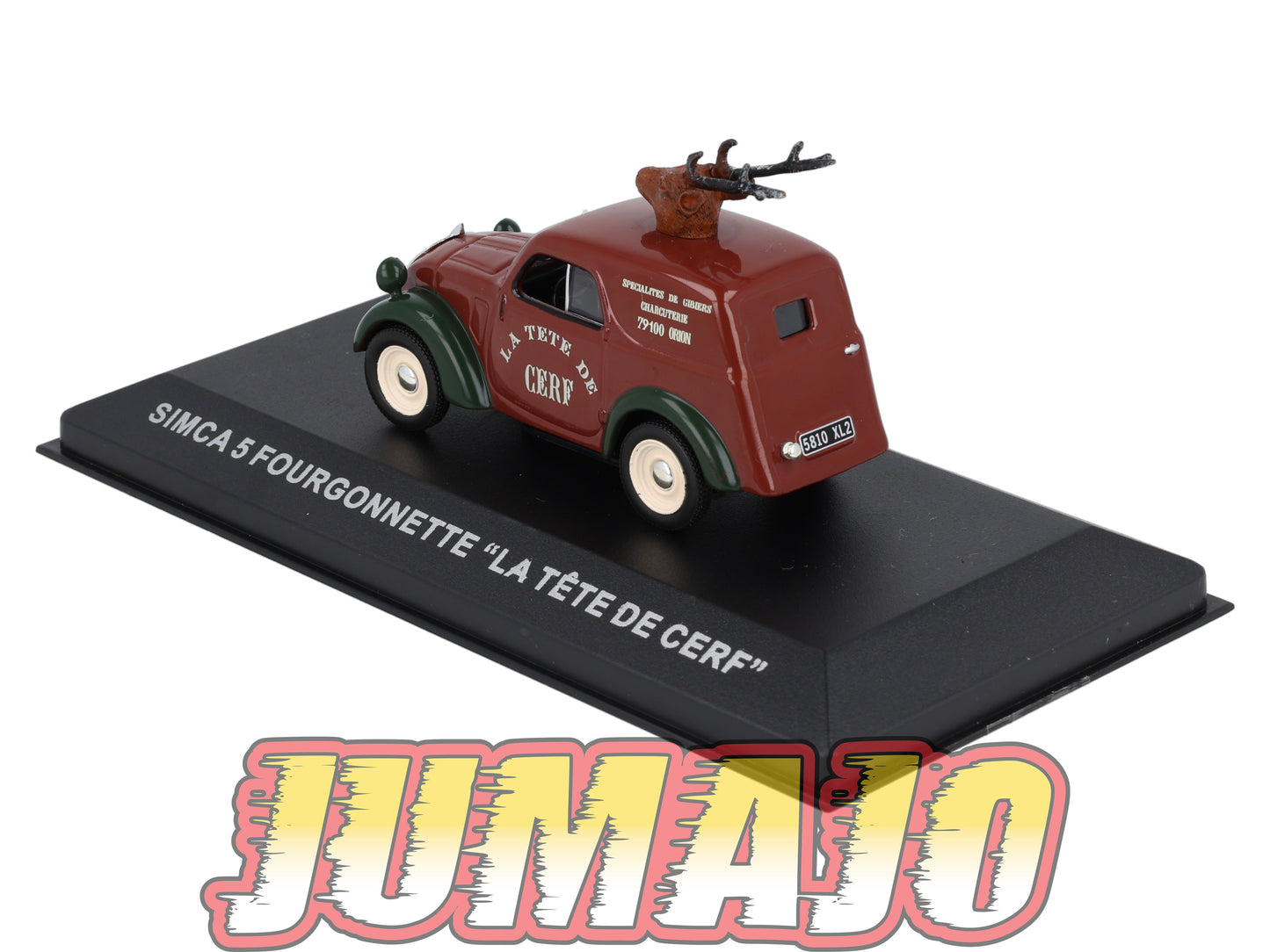 PFR60 1/43 IXO/ALTAYA Camionnettes Antan : SIMCA 5 Fourgonnette La tête de cerf