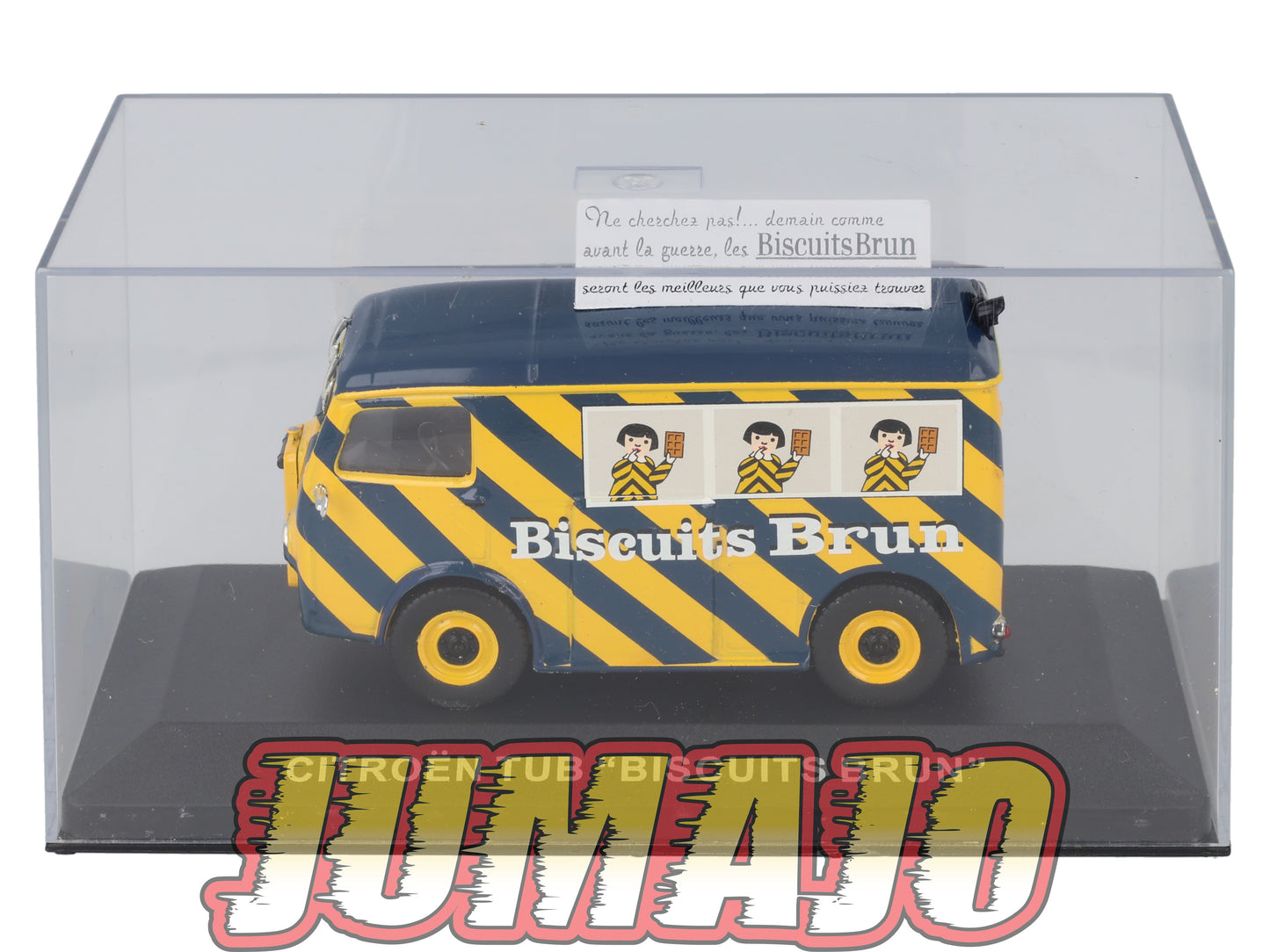 PFR64 1/43 IXO/ALTAYA Camionnettes Antan : CITROEN TUB Biscuits Brun
