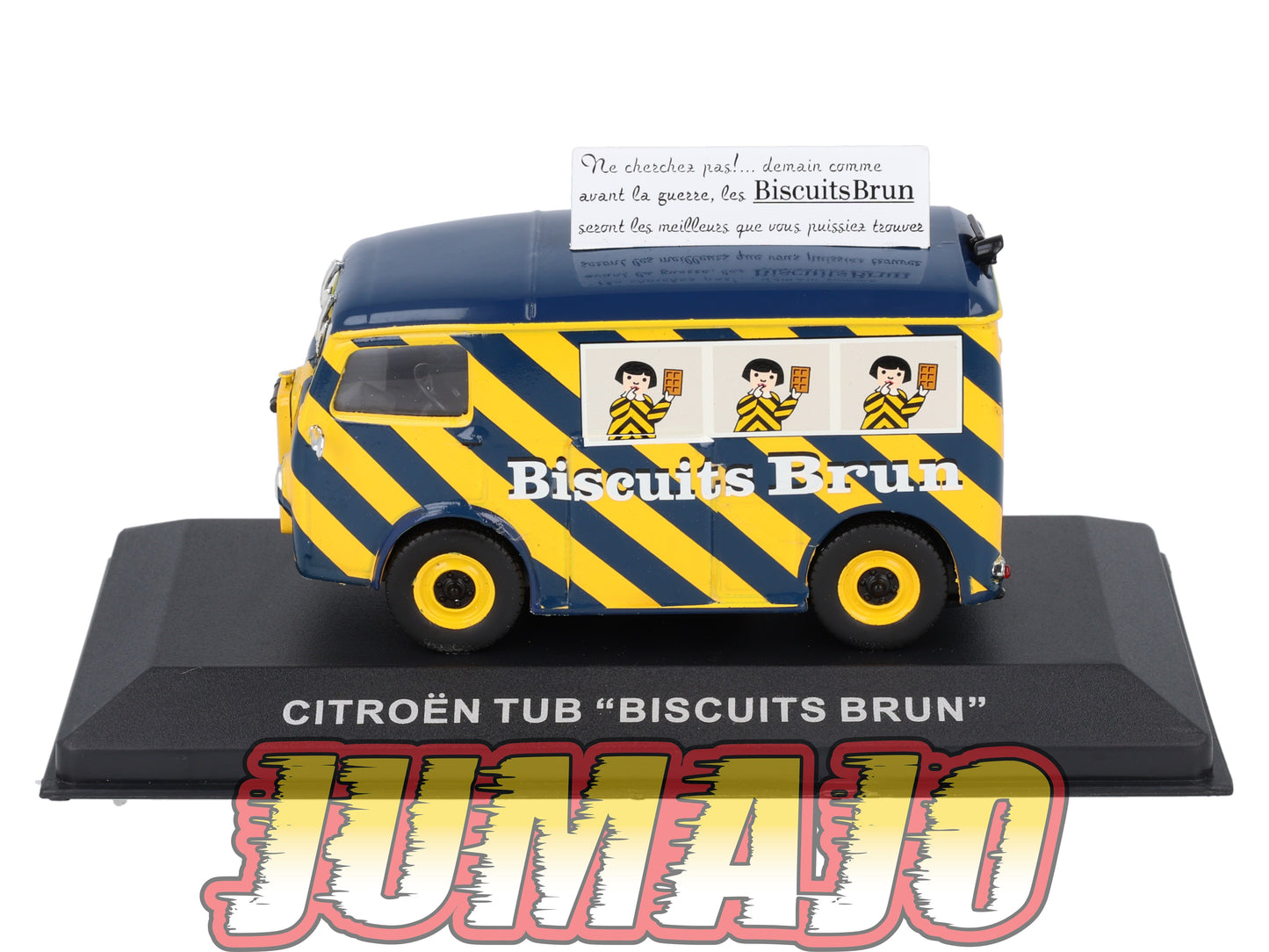 PFR64 1/43 IXO/ALTAYA Camionnettes Antan : CITROEN TUB Biscuits Brun
