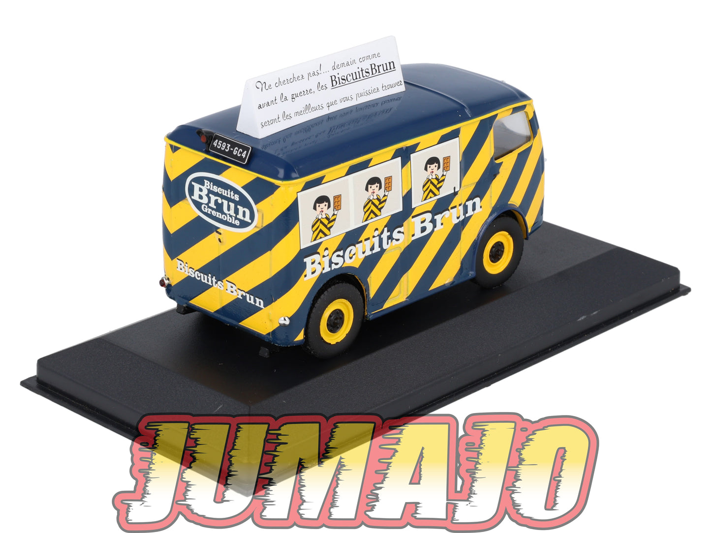 PFR64 1/43 IXO/ALTAYA Camionnettes Antan : CITROEN TUB Biscuits Brun