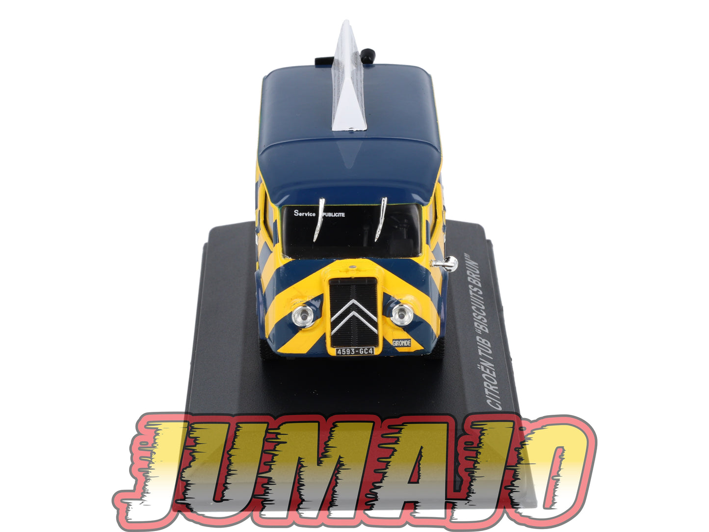 PFR64 1/43 IXO/ALTAYA Camionnettes Antan : CITROEN TUB Biscuits Brun