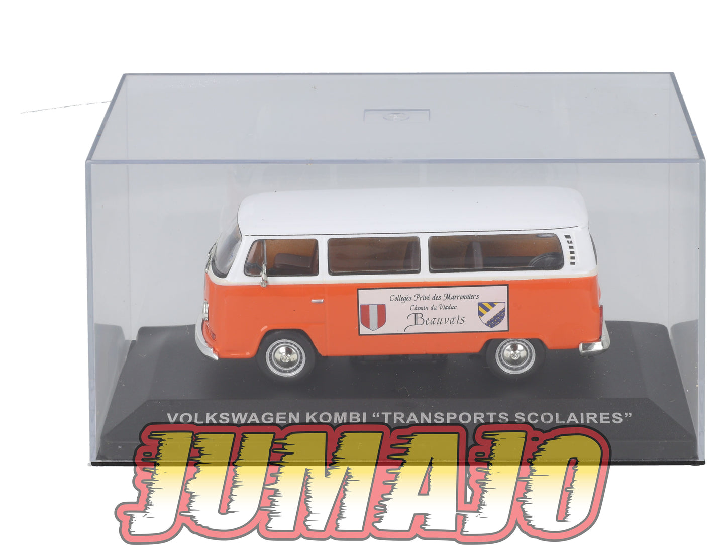 PFR65 1/43 IXO/ALTAYA Camionnettes Antan : VOLKSWAGEN Kombi Transports scolaires
