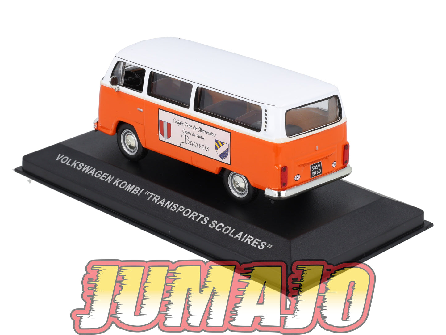 PFR65 1/43 IXO/ALTAYA Camionnettes Antan : VOLKSWAGEN Kombi Transports scolaires