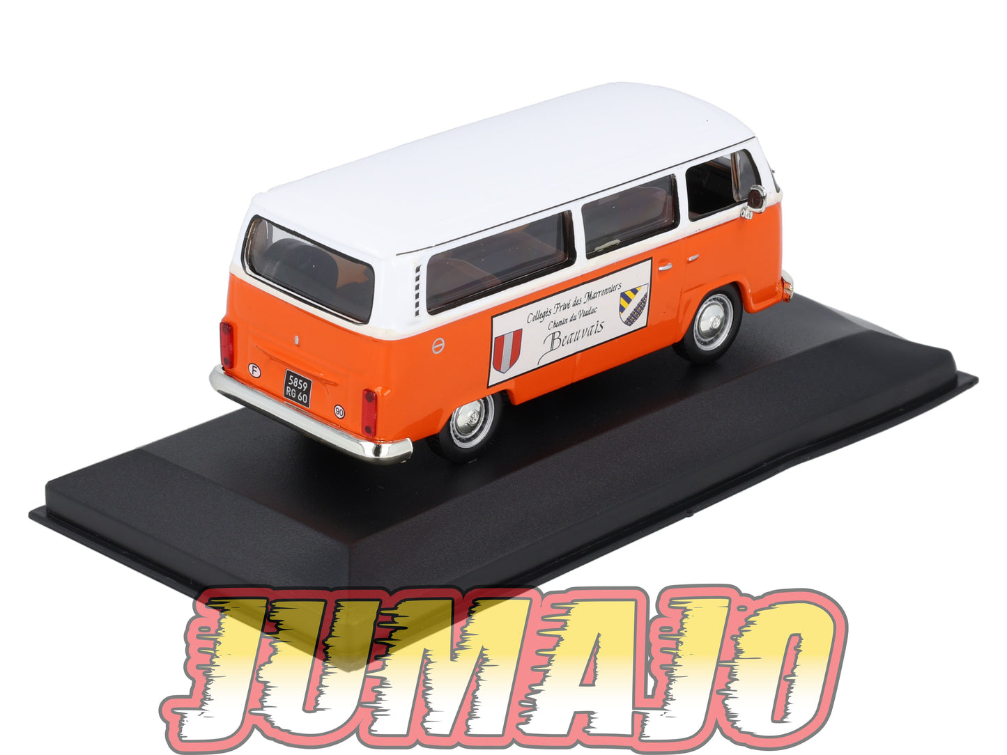 PFR65 1/43 IXO/ALTAYA Camionnettes Antan : VOLKSWAGEN Kombi Transports scolaires