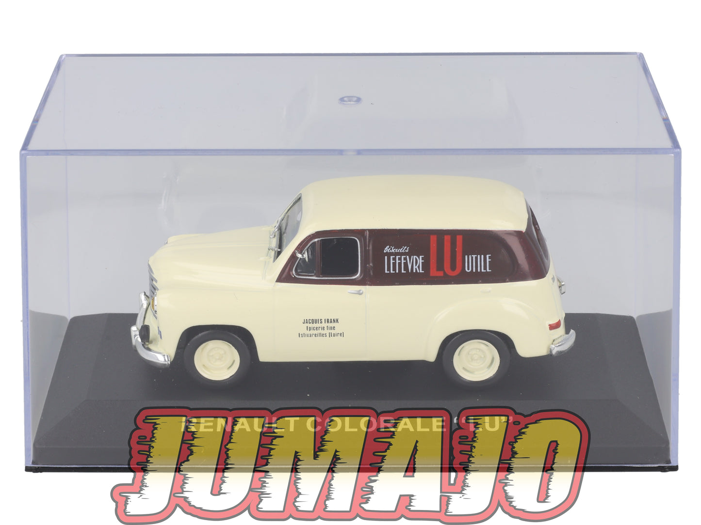 PFR6 Voiture 1/43 Altaya IXO : RENAULT colorale Biscuits LU