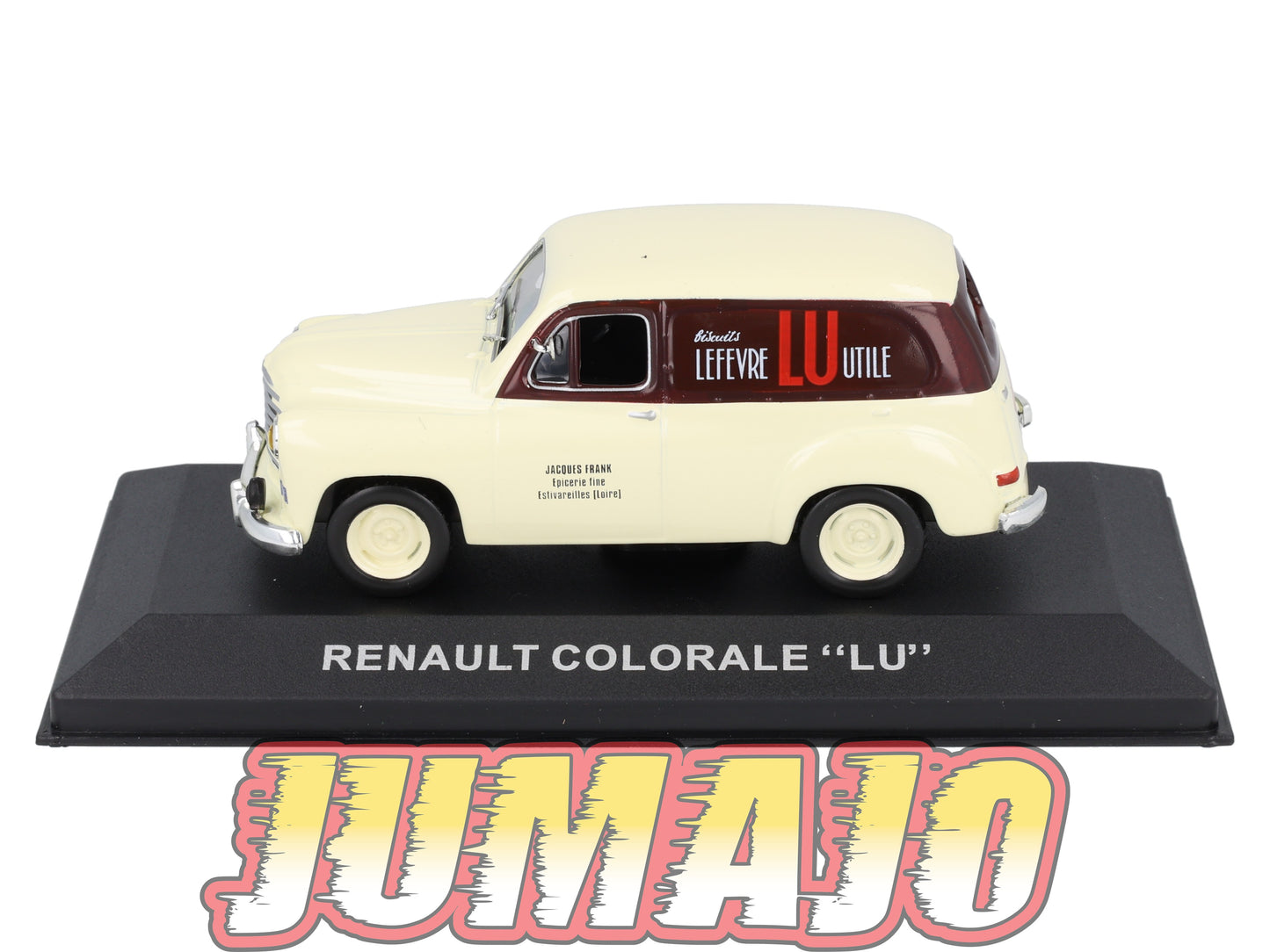 PFR6 Voiture 1/43 Altaya IXO : RENAULT colorale Biscuits LU