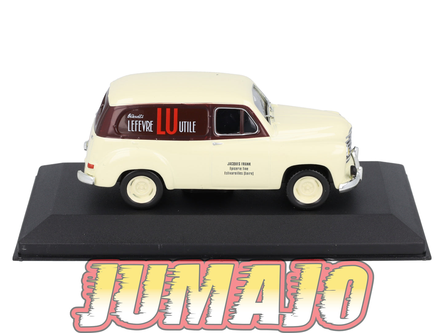 PFR6 Voiture 1/43 Altaya IXO : RENAULT colorale Biscuits LU