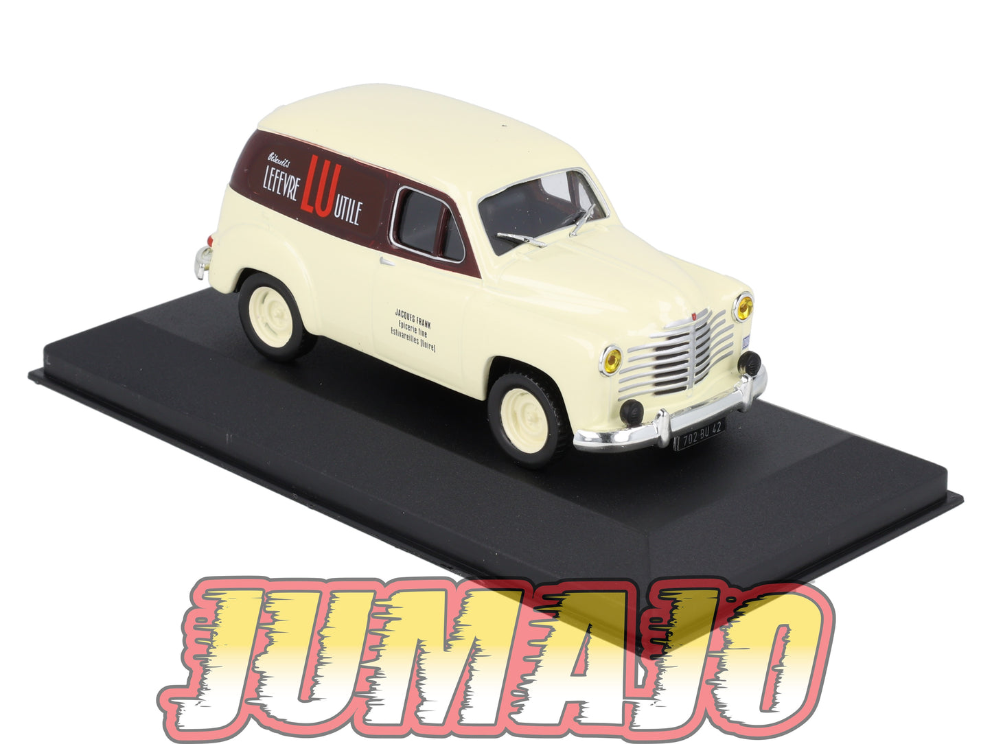 PFR6 Voiture 1/43 Altaya IXO : RENAULT colorale Biscuits LU