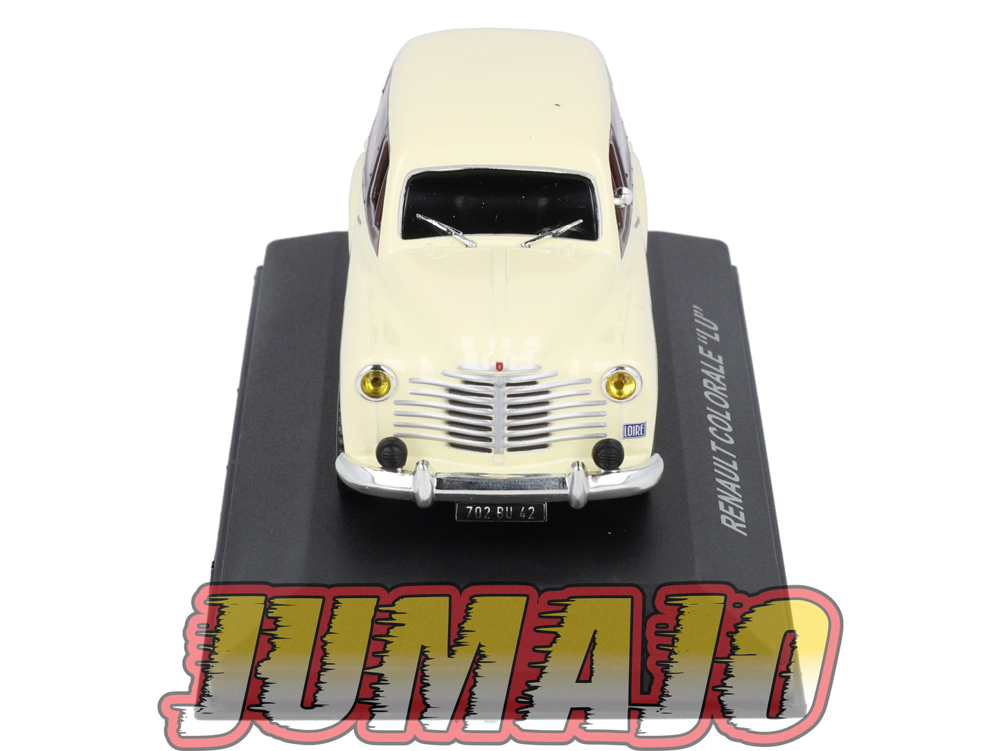 PFR6 Voiture 1/43 Altaya IXO : RENAULT colorale Biscuits LU