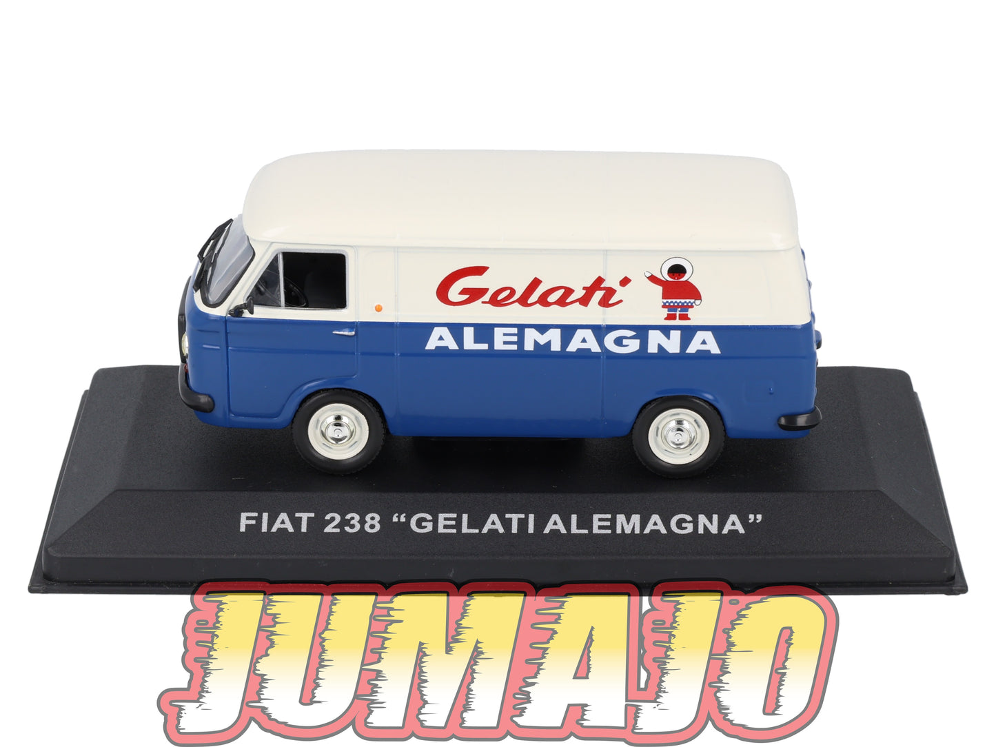 PFR76 1/43 IXO/ALTAYA Camionnettes Antan : FIAT 238 Gelati Alemagna