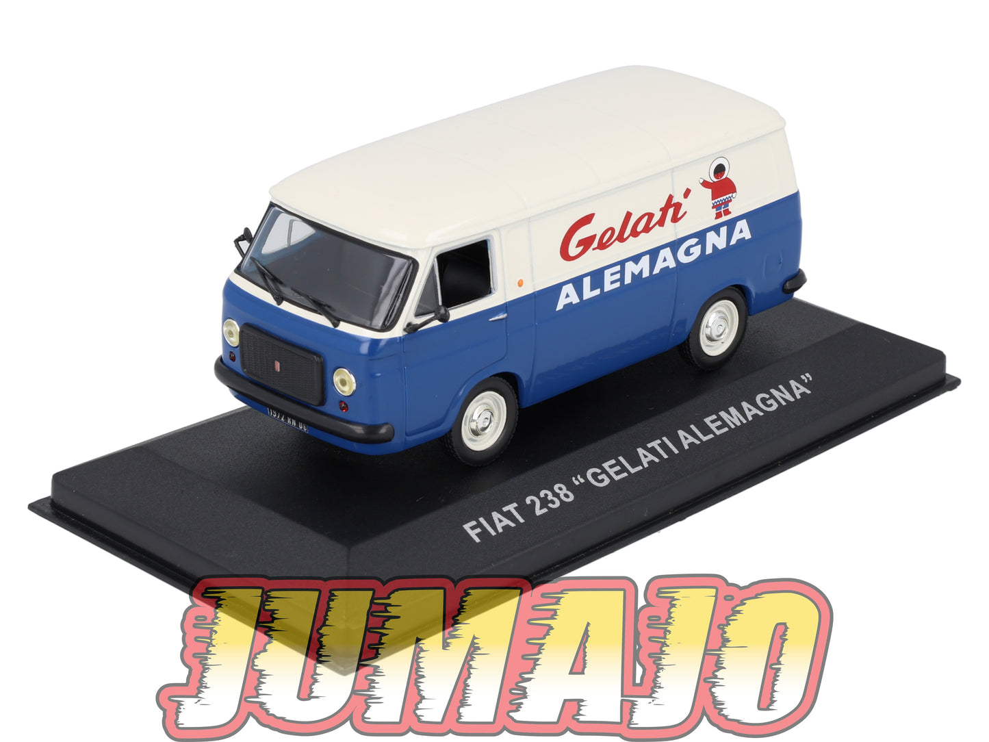 PFR76 1/43 IXO/ALTAYA Camionnettes Antan : FIAT 238 Gelati Alemagna