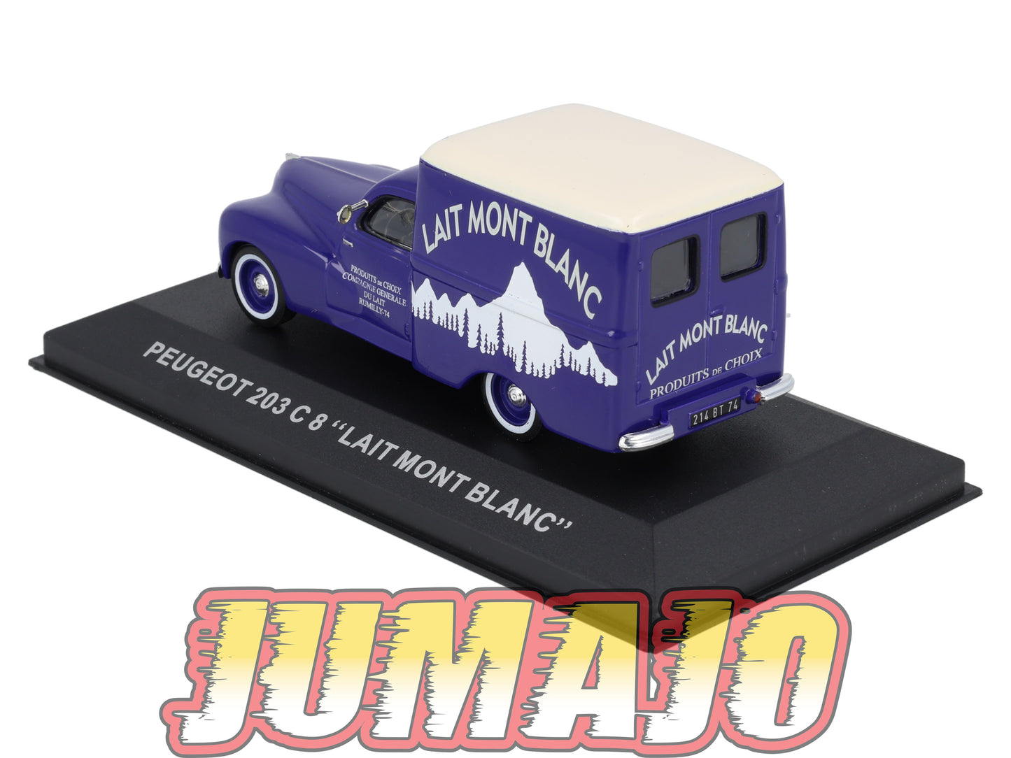 PFR7 1/43 IXO/ALTAYA Camionnettes Antan : PEUGEOT 203 C8 Lait Mont Blanc