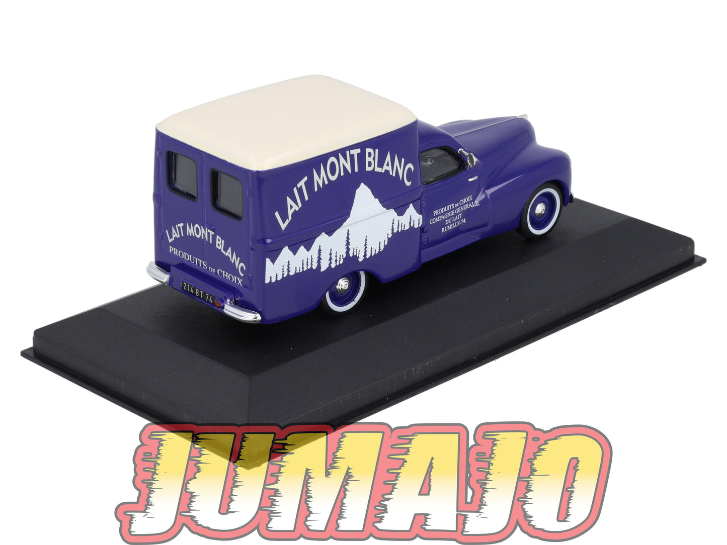 PFR7 1/43 IXO/ALTAYA Camionnettes Antan : PEUGEOT 203 C8 Lait Mont Blanc