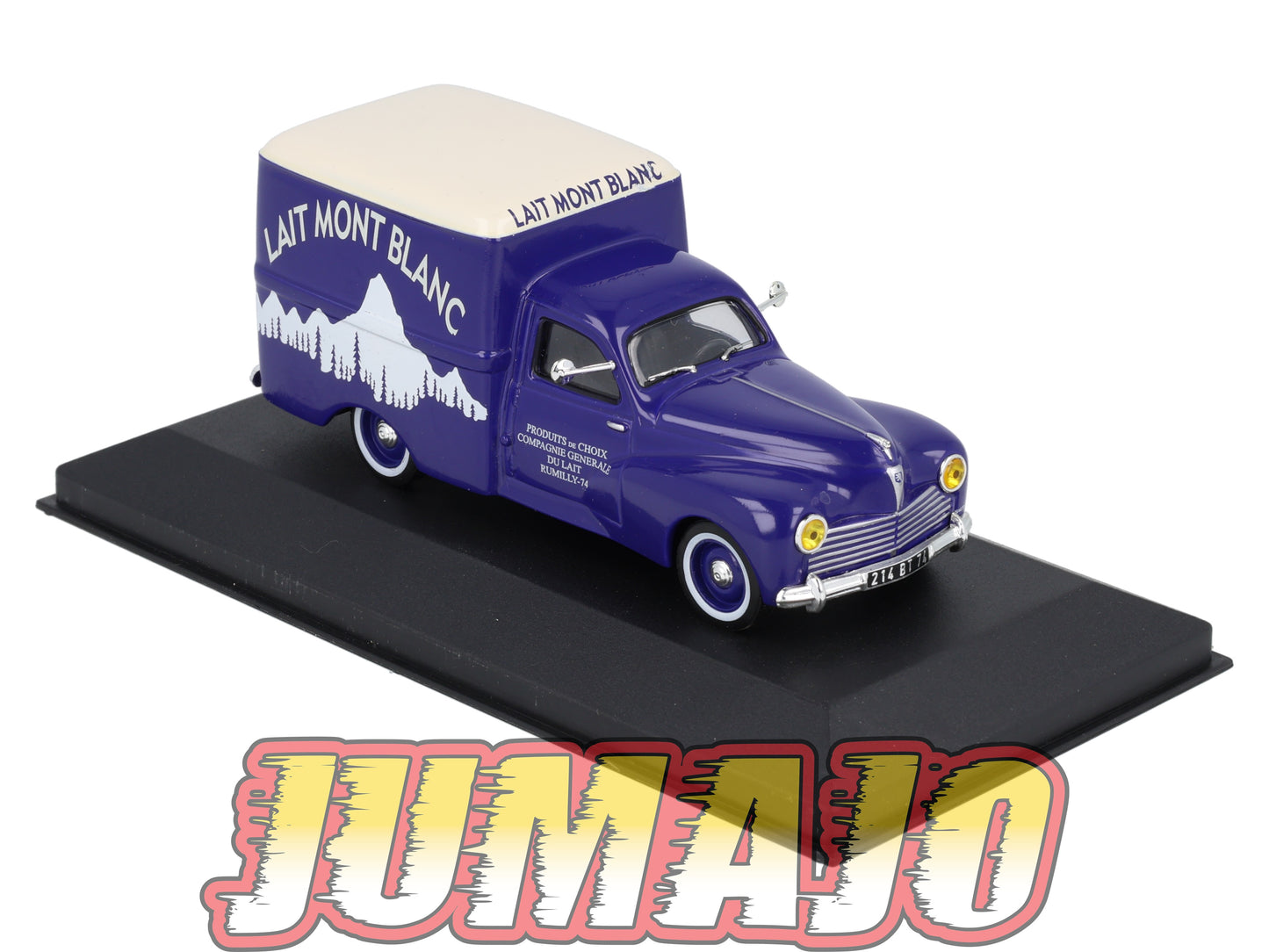 PFR7 1/43 IXO/ALTAYA Camionnettes Antan : PEUGEOT 203 C8 Lait Mont Blanc
