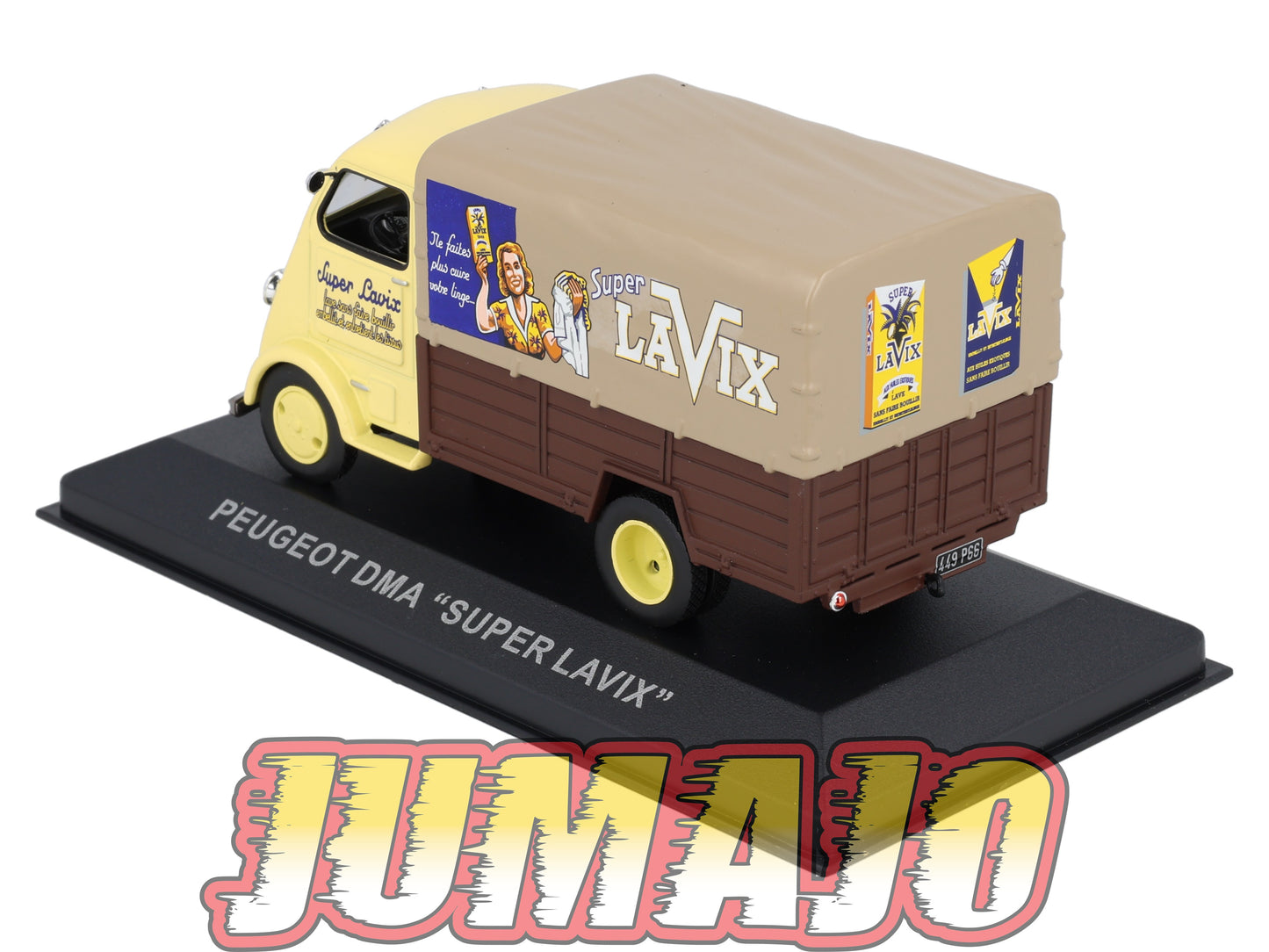 PFR85 1/43 IXO/ALTAYA Camionnettes Antan : PEUGEOT DMA Bâché Super Lavix