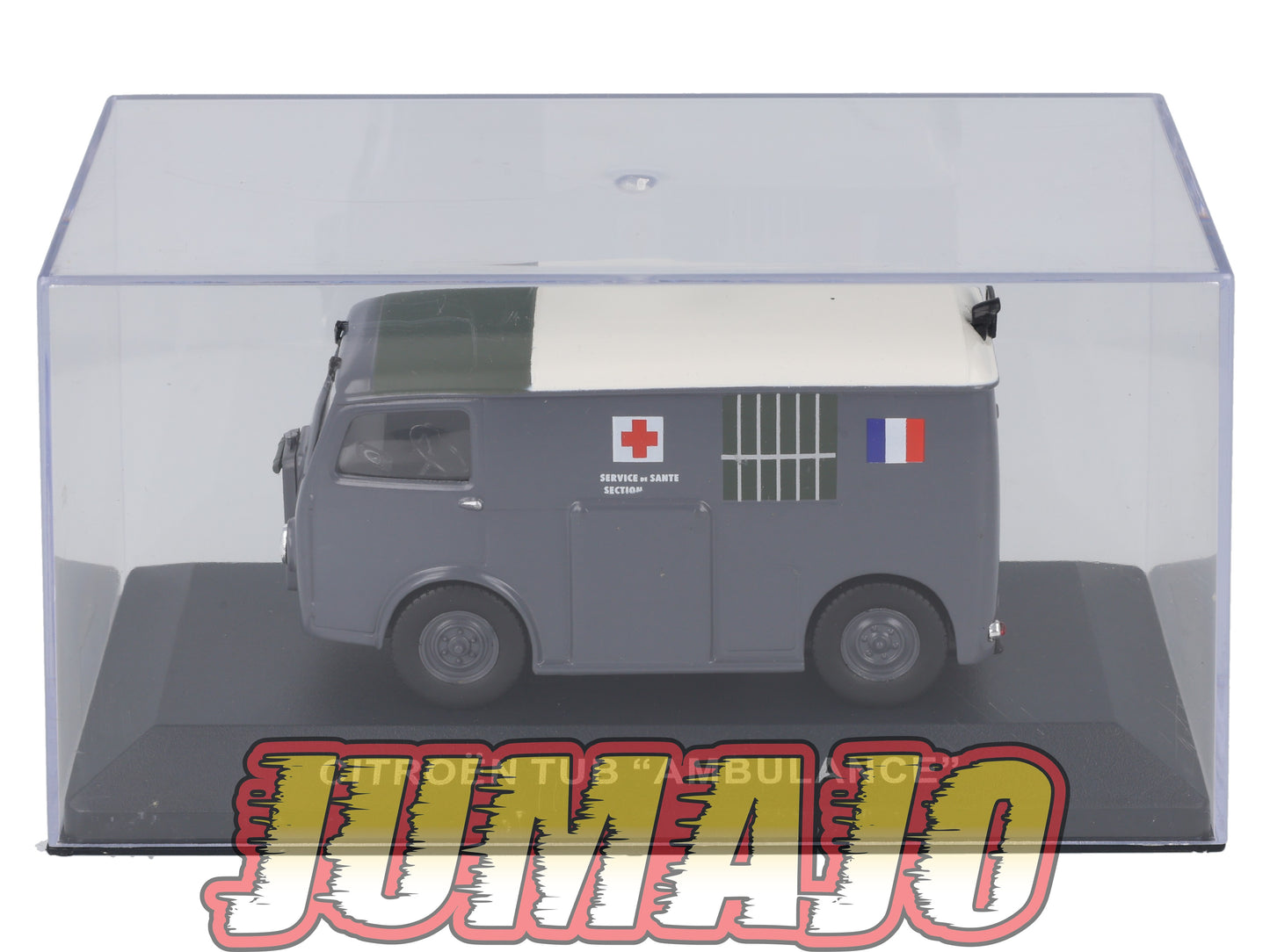 PFR88 1/43 IXO/ALTAYA Camionnettes Antan : CITROEN TUB Ambulance Croix rouge