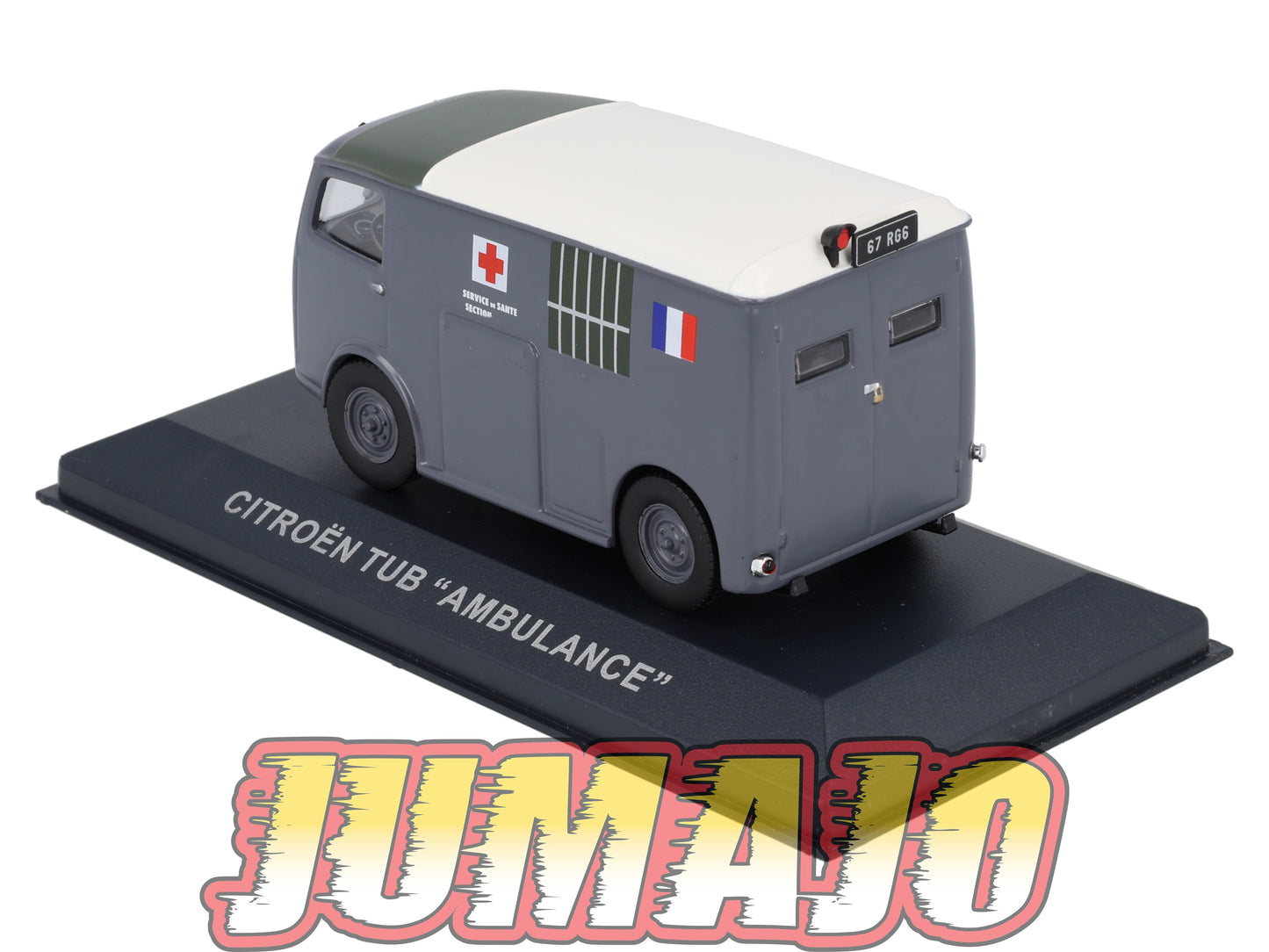 PFR88 1/43 IXO/ALTAYA Camionnettes Antan : CITROEN TUB Ambulance Croix rouge