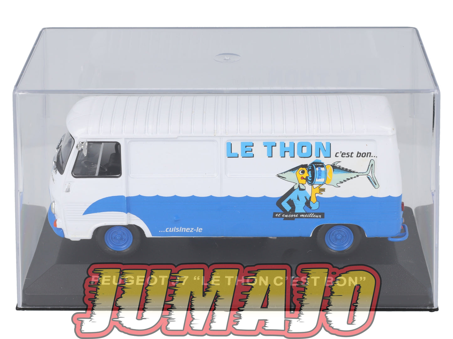 PFR91 1/43 IXO/ALTAYA Camionnettes Antan : PEUGEOT J7 Rallongé Le thon c'est bon