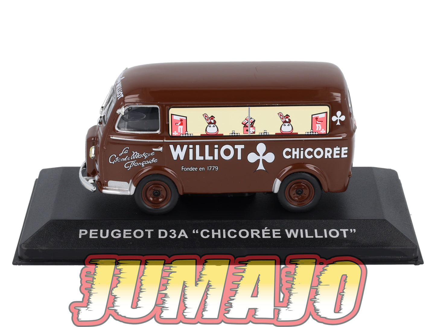 PFR93 1/43 IXO/ALTAYA Camionnettes Antan : PEUGEOT D3A Chicorée Williot
