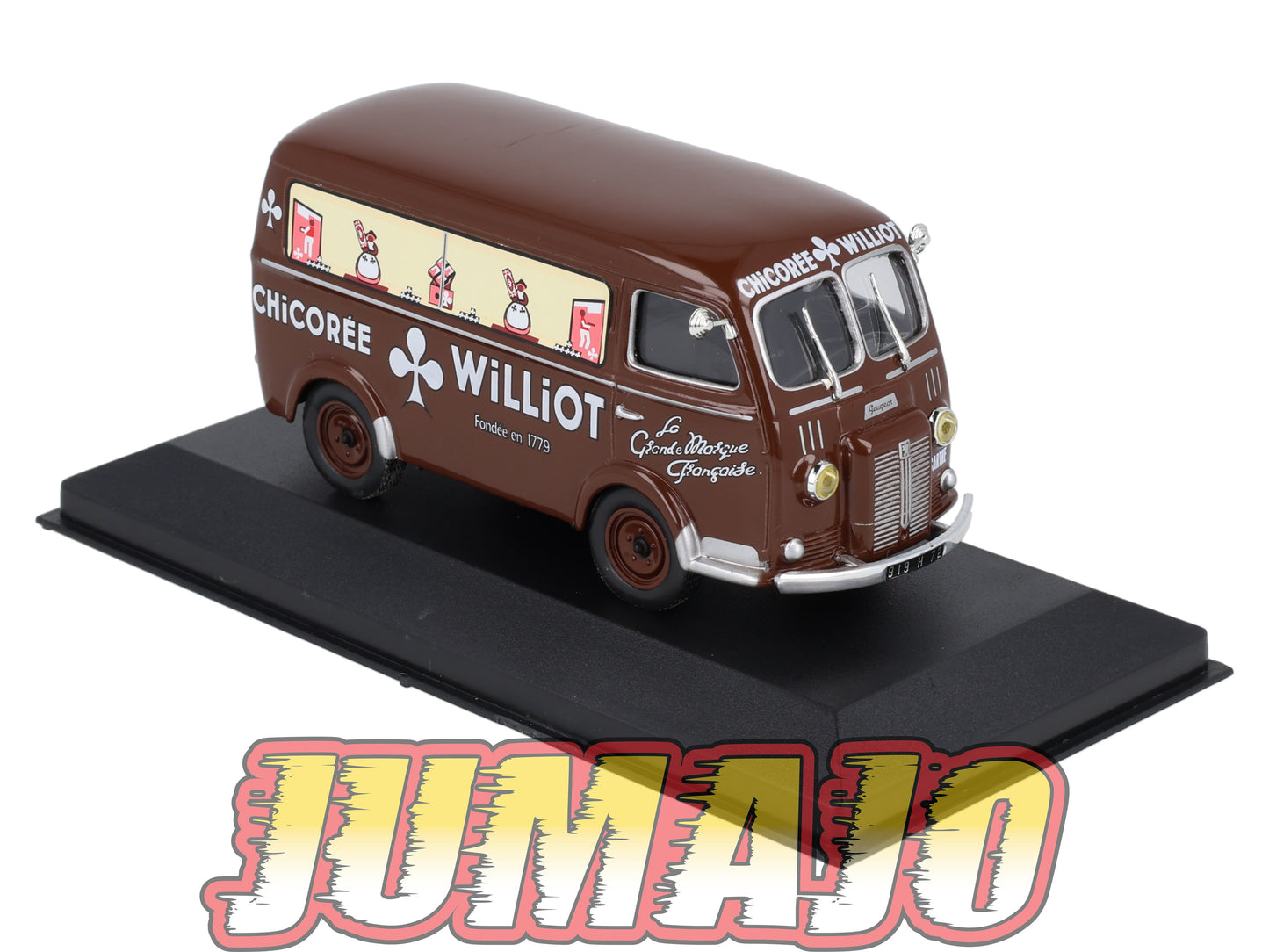 PFR93 1/43 IXO/ALTAYA Camionnettes Antan : PEUGEOT D3A Chicorée Williot