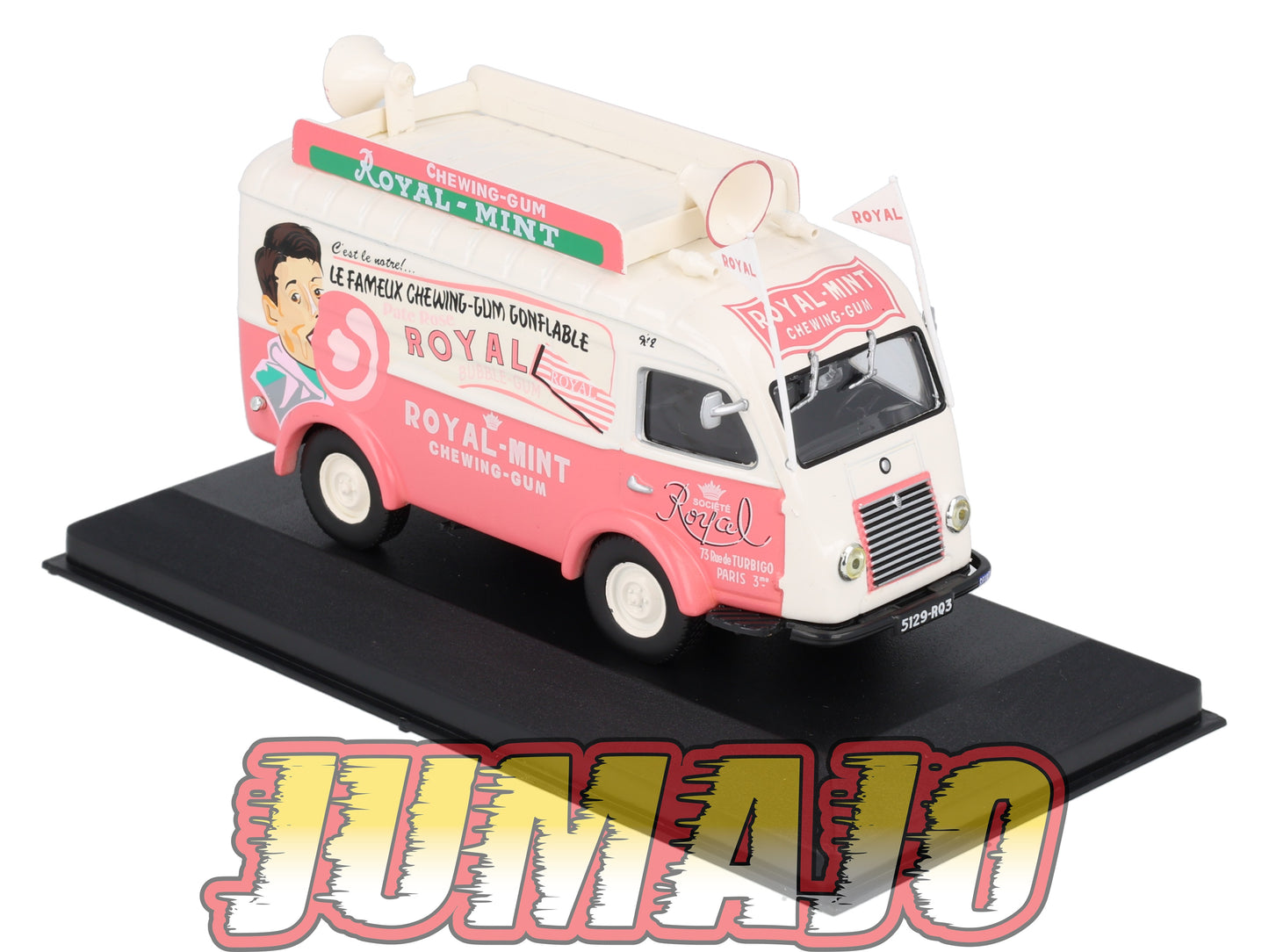 PFR94 1/43 IXO/ALTAYA Camionnettes Antan : RENAULT 1000KG Royal Mint