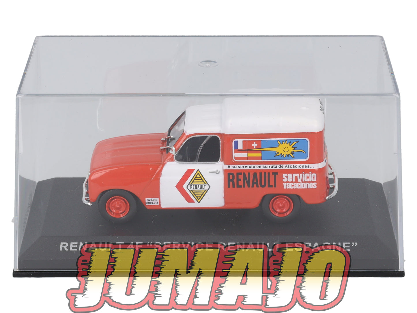 PFR97 1/43 IXO/ALTAYA Camionnettes Antan : RENAULT 4F Service Renault Espagne