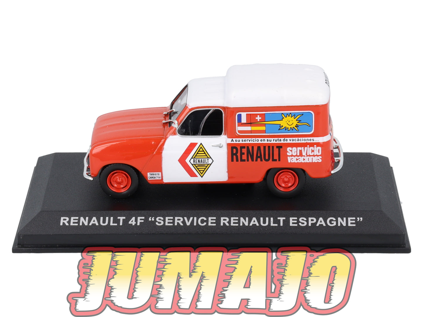 PFR97 1/43 IXO/ALTAYA Camionnettes Antan : RENAULT 4F Service Renault Espagne