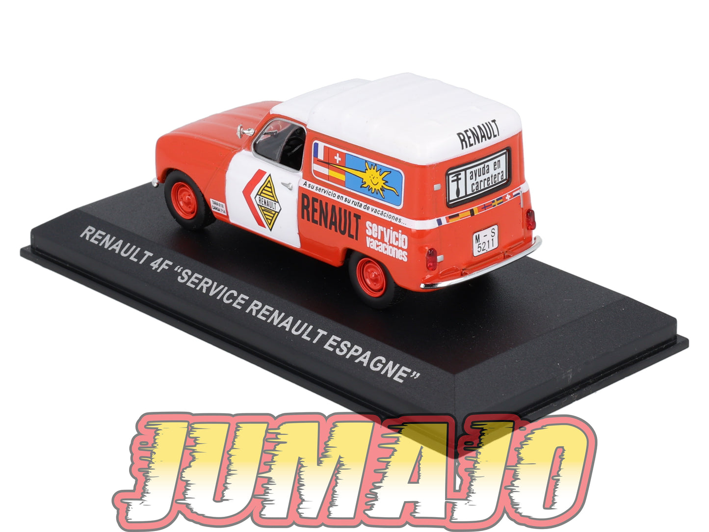 PFR97 1/43 IXO/ALTAYA Camionnettes Antan : RENAULT 4F Service Renault Espagne