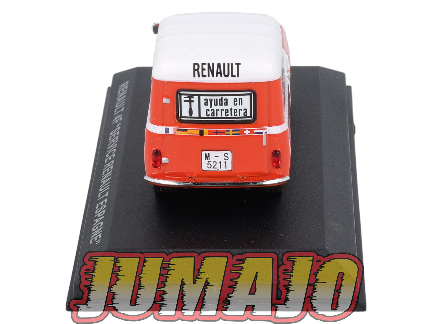 PFR97 1/43 IXO/ALTAYA Camionnettes Antan : RENAULT 4F Service Renault Espagne