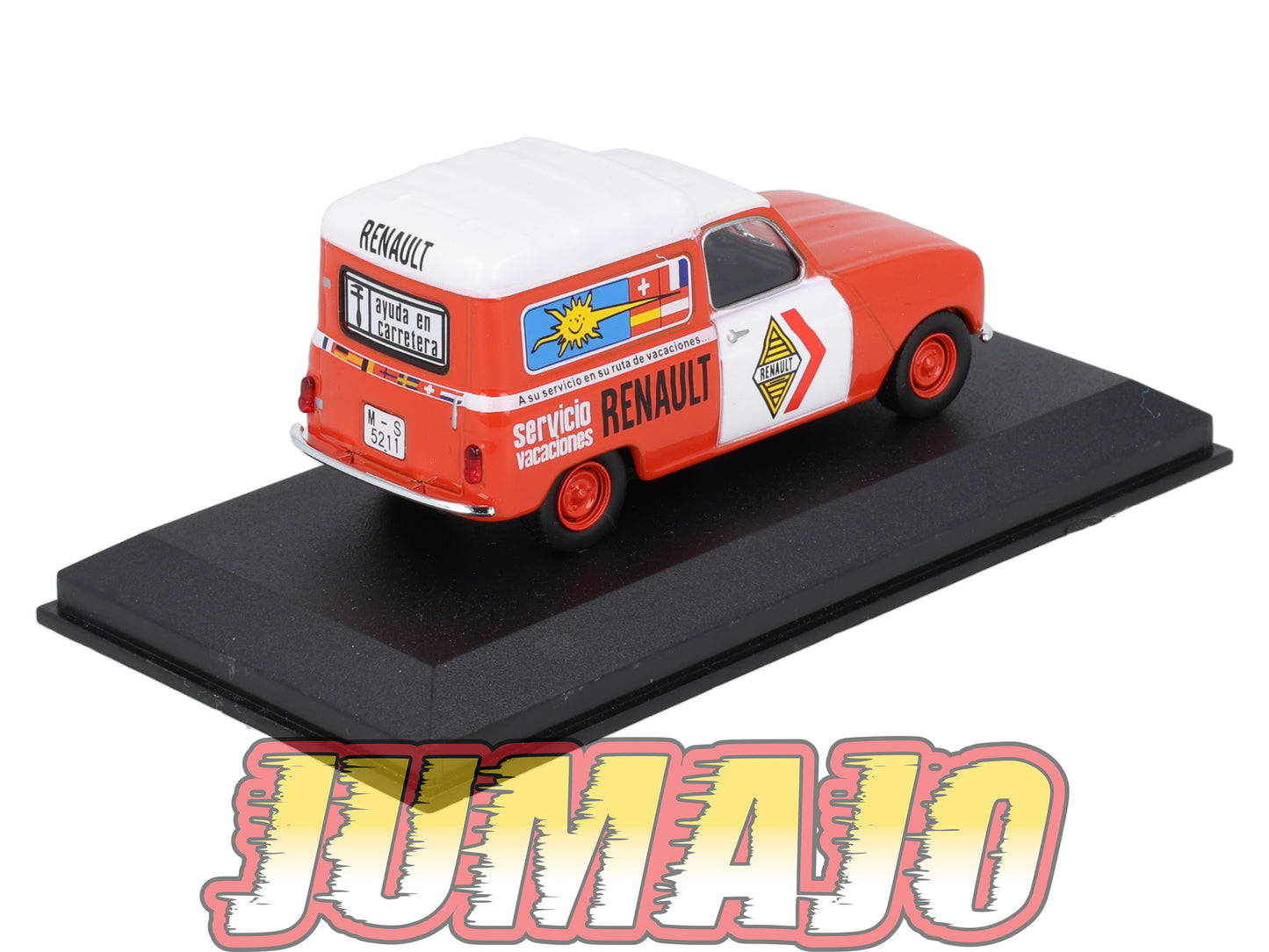 PFR97 1/43 IXO/ALTAYA Camionnettes Antan : RENAULT 4F Service Renault Espagne
