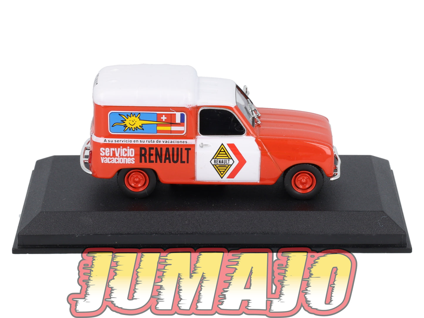 PFR97 1/43 IXO/ALTAYA Camionnettes Antan : RENAULT 4F Service Renault Espagne