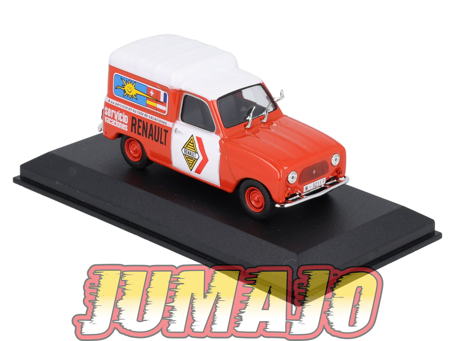 PFR97 1/43 IXO/ALTAYA Camionnettes Antan : RENAULT 4F Service Renault Espagne