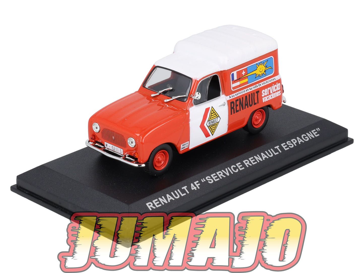 PFR97 1/43 IXO/ALTAYA Camionnettes Antan : RENAULT 4F Service Renault Espagne