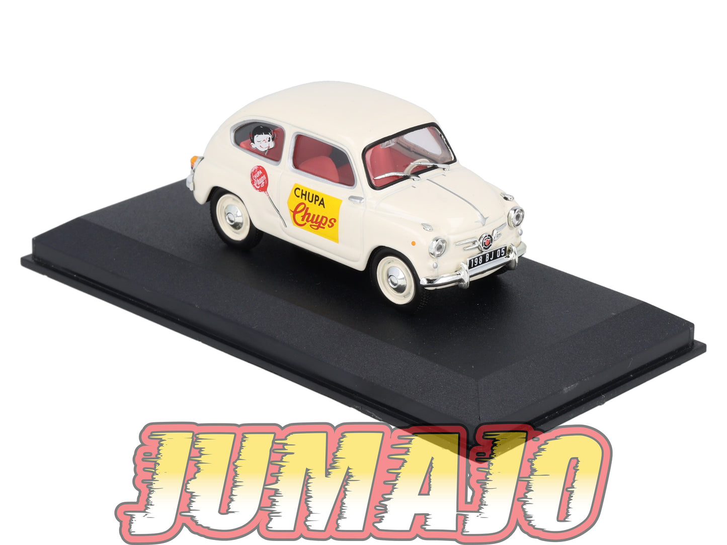 PFR99 1/43 IXO/ALTAYA Camionnettes Antan : SEAT 600 Chupa Chups
