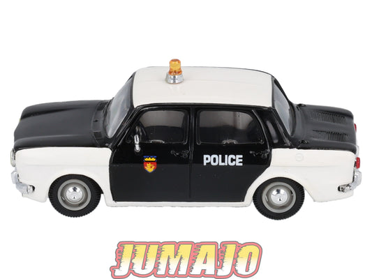 PG27 Voiture 1/43 NOREV Police Gendarmerie : SIMCA 1000 Police pie