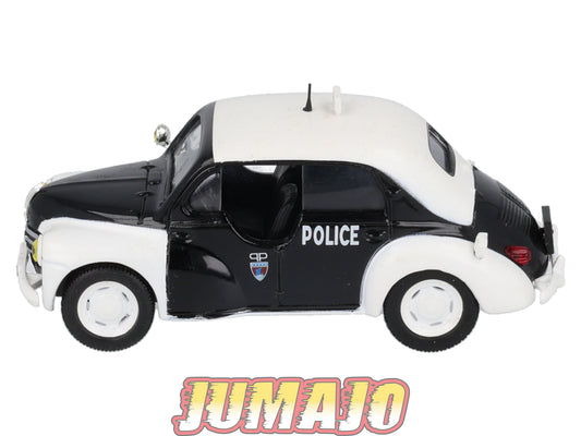 PG7 Voiture 1/43 NOREV Police Gendarmerie : RENAULT 4CV Police pie