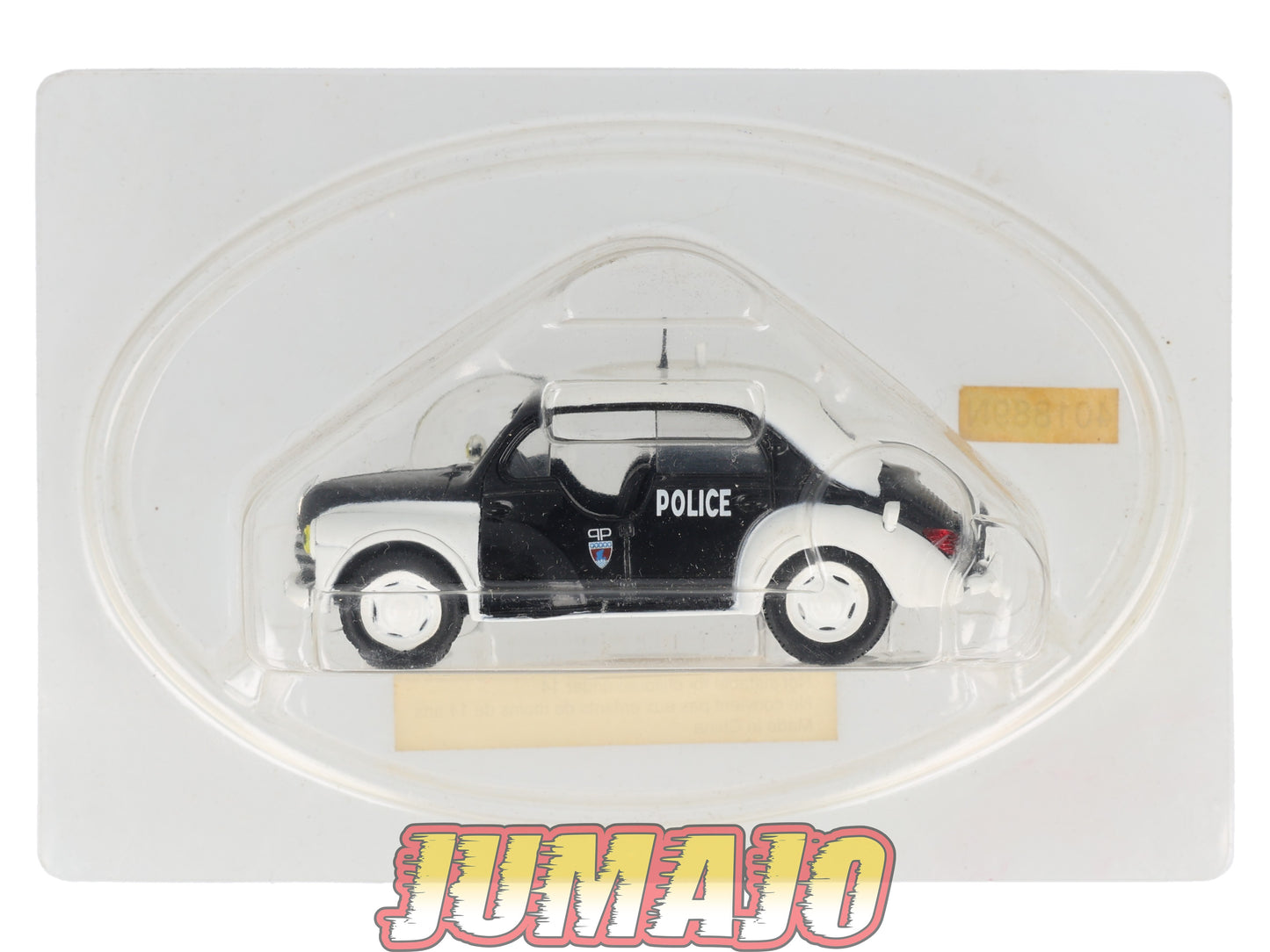 PG7 Voiture 1/43 NOREV Police Gendarmerie : RENAULT 4CV Police pie