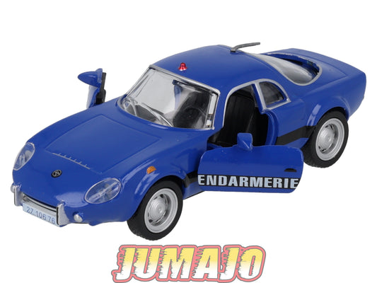 PM109 1/43 Amercom Police du Monde : Matra Djet 5S