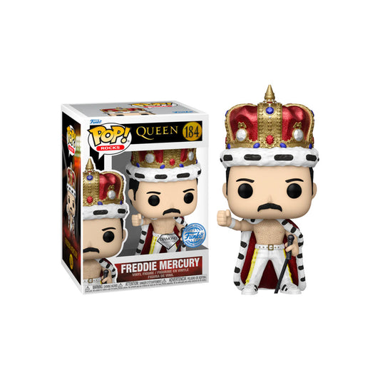 POP16 Figurine FUNKO POP QUEEN : Freddie Mercury Diamond coll. Special Ed. #184