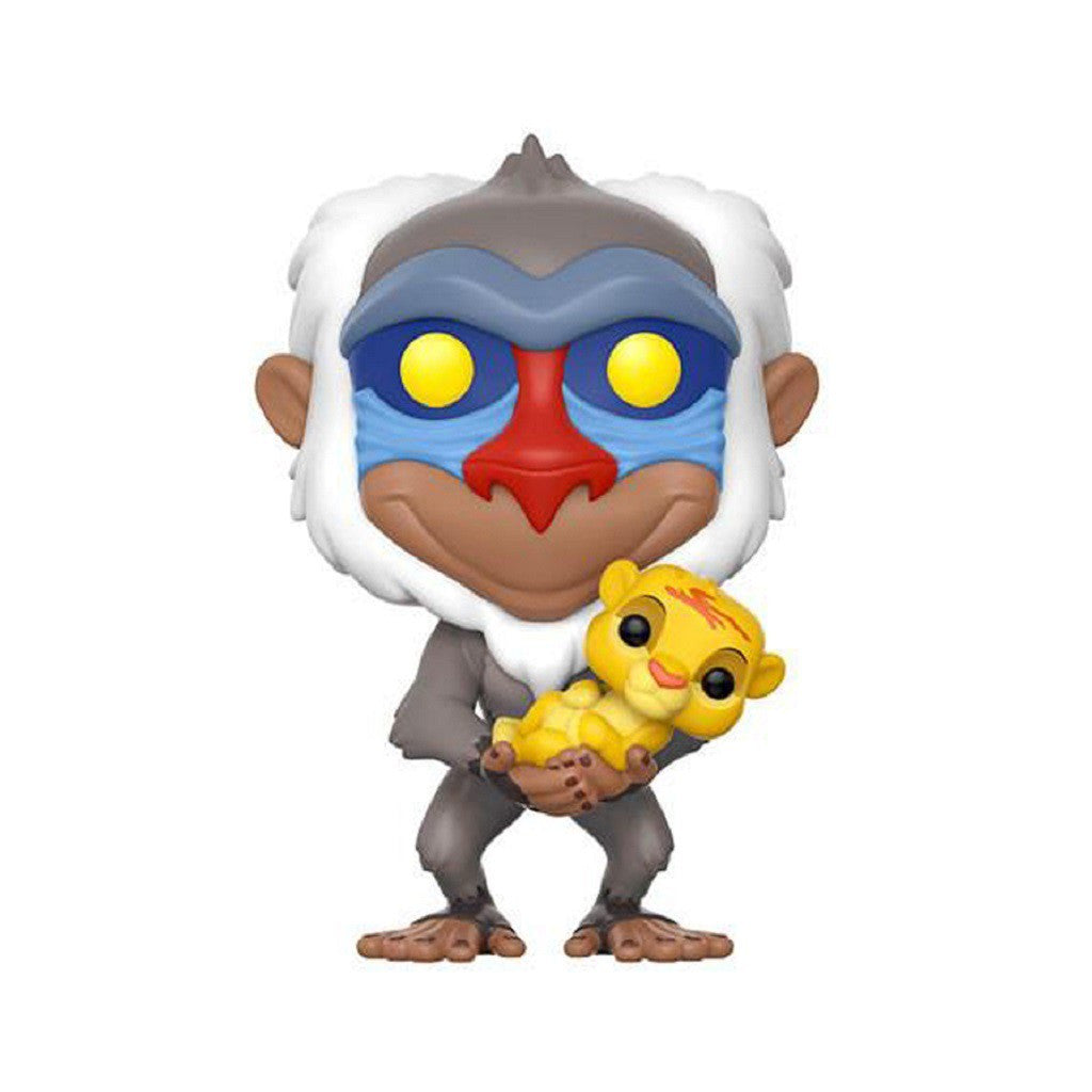 POP47 Figurine Vinyl FUNKO POP Disney Le Roi lion : Rafiki with Simba #301