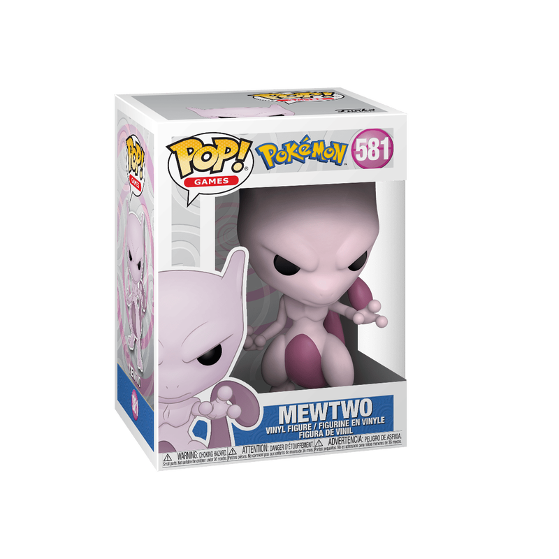 POP4 Figurine Vinyl FUNKO POP Pokemon : Mewtwo #581