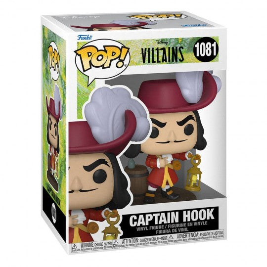 POP58 Figurine Vinyl FUNKO POP Disney Villains : Captain Hook #1081